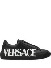 Versace greca logo sneakers black