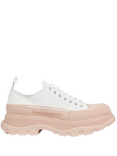 Alexander McQueen Tread Slick Low White peach