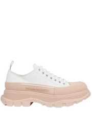 Alexander McQueen Tread Slick Low White peach