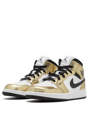 Air Jordan 1 mid Metallic Gold