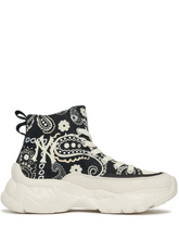 MLB CHUNKY HIGH PAISLEY BLACK