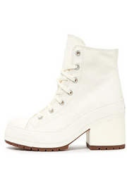 Conversee Chuck 70 De Luxe Heel White