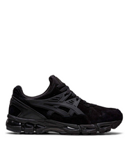 Asicss gel kayano black suede