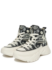 MLB CHUNKY HIGH PAISLEY BLACK