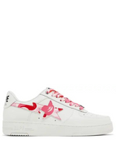 Bathing Ape Bape Sta Low Sneakers white pink