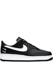 nikee Airforce 1 low double mini swooshes black white