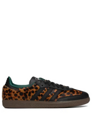 Adidass Samba OG Black Green Leopard