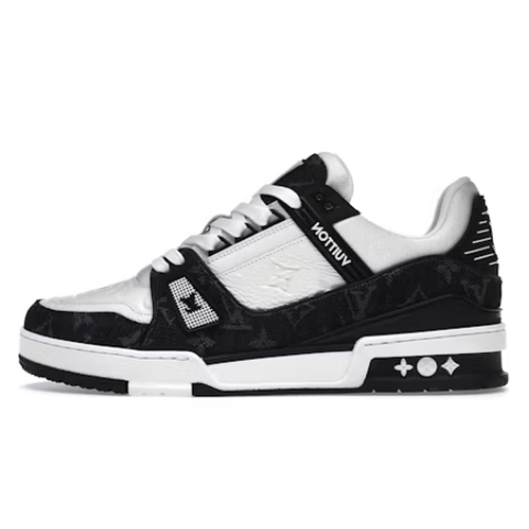 Louis Vuittonn LV Trainer Black White