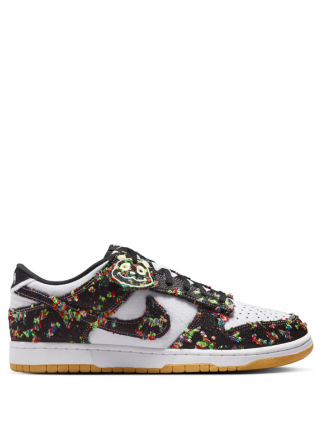 Nikee Dunk LowPanda-Monium White Black Multi-Color