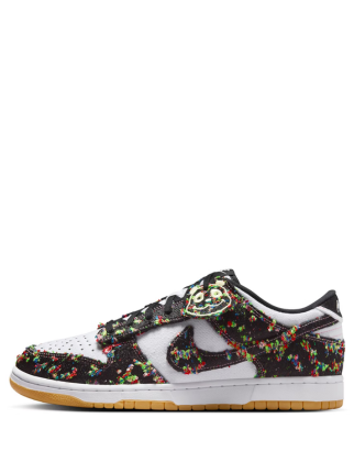 Nikee Dunk LowPanda-Monium White Black Multi-Color