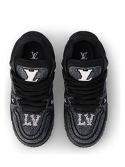 LOUIS VUITTON TRAINER BLACK DIAMOND MAXI