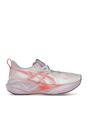 Asicss Novablast 5 Running Trainers in pink and red