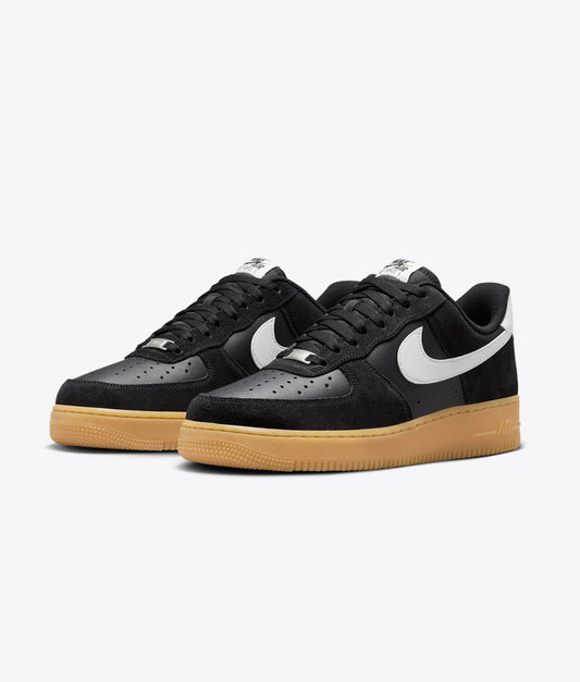 Nikee AirForce 1 07 LV8 Black Suede