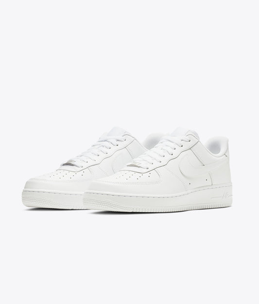 Nikee Airforce 1 White Pure Leather