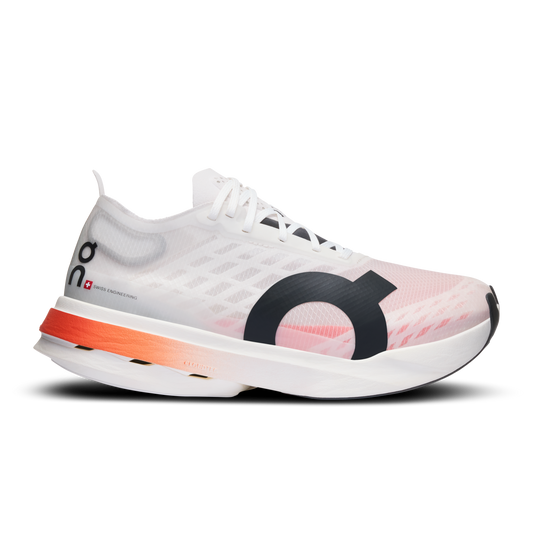 ON RUNNING CLOUD BOOM WHITE with cloud extra insole