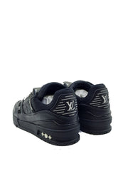 louis vuitton SKATE TRAINER PREMIUM SNEAKERS FULL BLACK