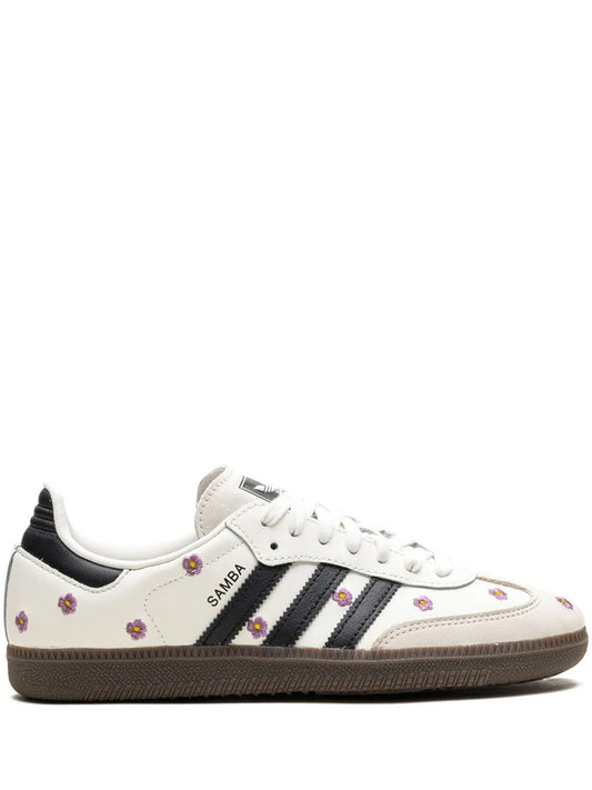 Adida_ss originals Samba OG Flower embroidered Samba White Floral 124