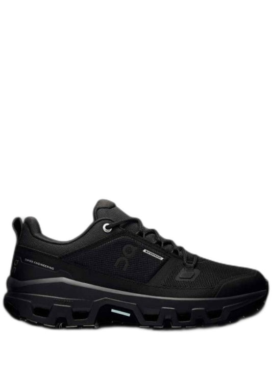 On Cloudrock Low Waterproof All Black
