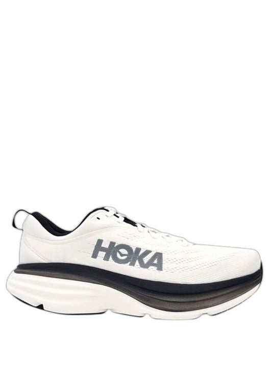 Hoka One Bondi 8 White Black