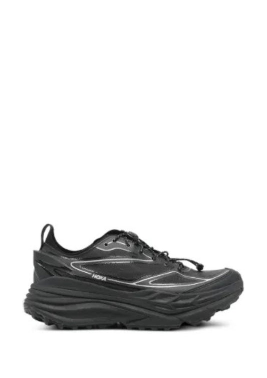 Hoka Stinson One7 Black SIlver 2680