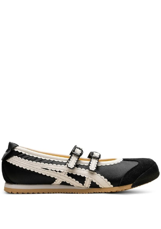Onitsukkaa Tiger Mexico 66 TGRS Black Cream Mary Jane 6181