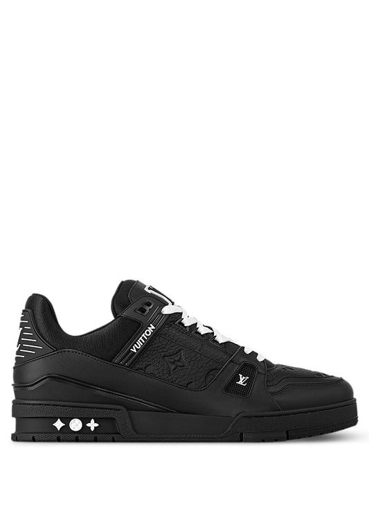 Louis_Vuitton Trainer Black Embossed Monogram 1593