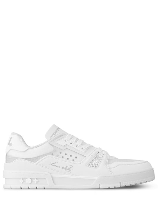 Louiss Vuitton Trainer Triple White
