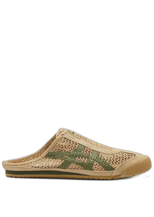 Onitsukkaa Tiger Mexico 66 Sabot Half Cut BEIGEGREEN