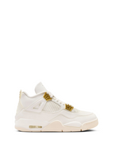 Nikee Air Jordan Retro 4 Metallic Gold