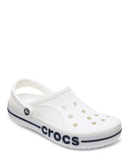 Womens Crocss Bayaband Classic clogs White With 10 Jibbits Charms