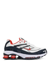 supreme X nikee R4 shox Navy red