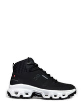 On Running Cloudrock Mid Waterproof Black White