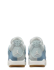 AIR JORDAN RETRO 4 WORN BLUE DENIM