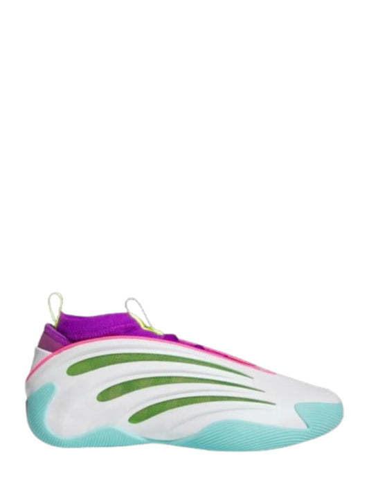 Adidass Harden x Jalen Williams Volume 9 White Lucid Lime Pink