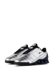 nikee. total 90 secutor shox magia metallic silver
