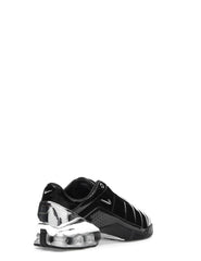 Nikee Total 90 Shox MagiaBlack and Metallic Silver