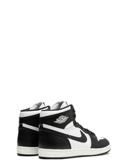 air jordan retro 1 high black white semi ua (292)