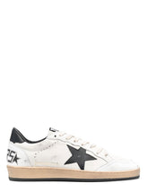 Golden Goose White Sneakers with Black Star 486
