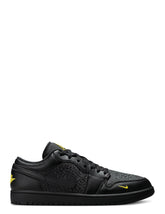 Nikee Air Jordan 1 Low SE Black Anthracite Tour Yellow