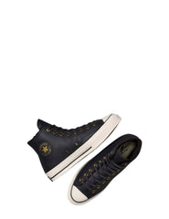 conversee. Chuck black 70 Leather & Fur Sherpa