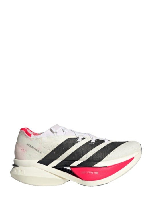 Adiddas Adizero Prime X3 Strung running white black and red