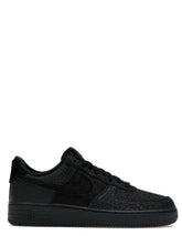 nik ee Airforce 1 Black Low Pony Hair