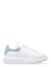 ALEXANDAR MCQUEE.N WHITE BLUE SNEAKERS