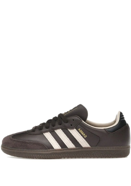 Adidass Samba Og Dark Brown Beige Gum