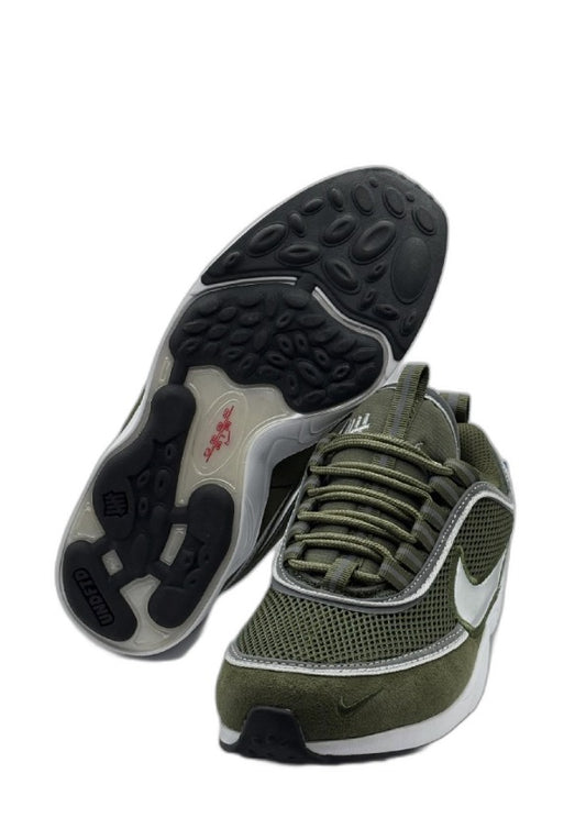Nikee UNDEFEATED X Air Zoom Spiridon white And Green