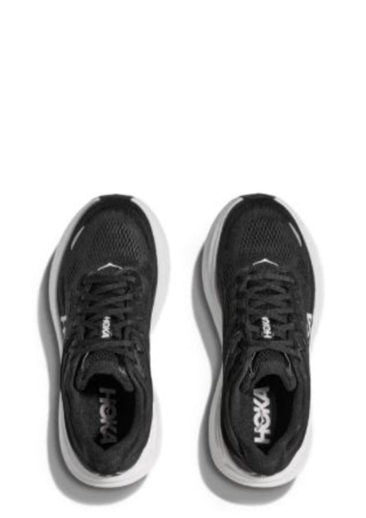 Hoka Bondi 9 Black White