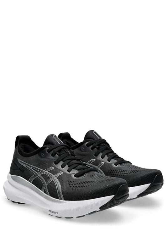 Asicss Gel-Kayano 27 Black White Silver 1035