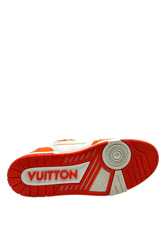 louiss Vuittonn LV Trainer Stripe Orange fix