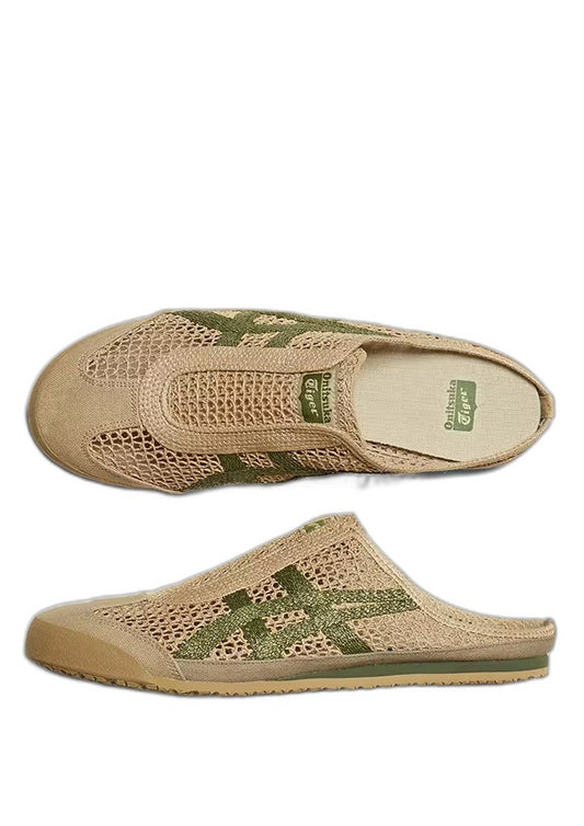 Onitsukkaa Tiger Mexico 66 Sabot Half Cut BEIGEGREEN