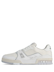 Louiis vuitton trainer sneaker white signature Premium